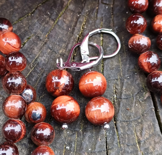 Býčí oko náušnice