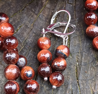 Býčí oko náušnice