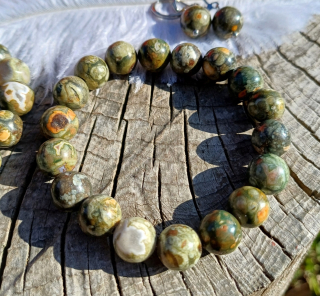 Ryolit náramek 17 cm