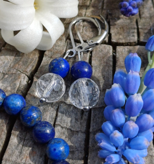 Lapis lazuli náušnice