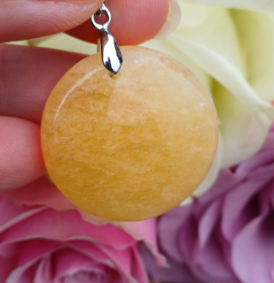 Křišťál tangerin přívěsek