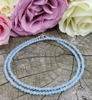 Akvamarín náhrdelník 