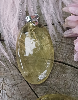 Citronový křemen přívěsek