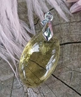 Citronový křemen přívěsek