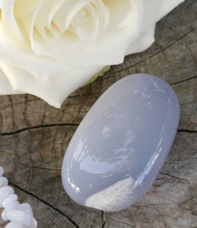 Chalcedon modrý hmatka