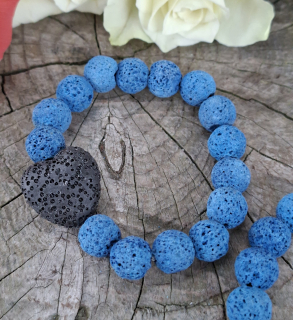 Láva modrá náramek pro děti