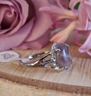 Ametyst prsten vel.20