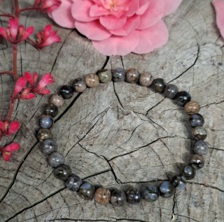 Liberit modrý náramek pánský