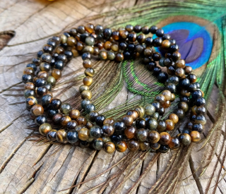 Tygří oko mix náramek