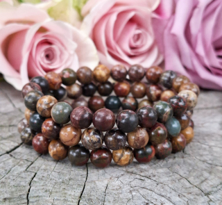 Jaspis picasso náramek