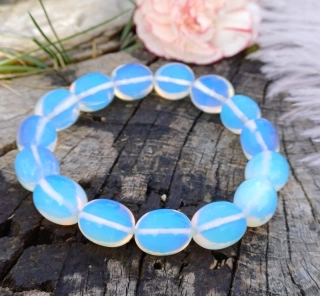 Opalit náramek valounky